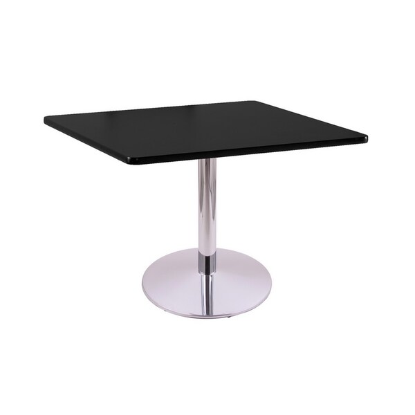 30" 214 Chrome Table, 36" x 36" Square Top